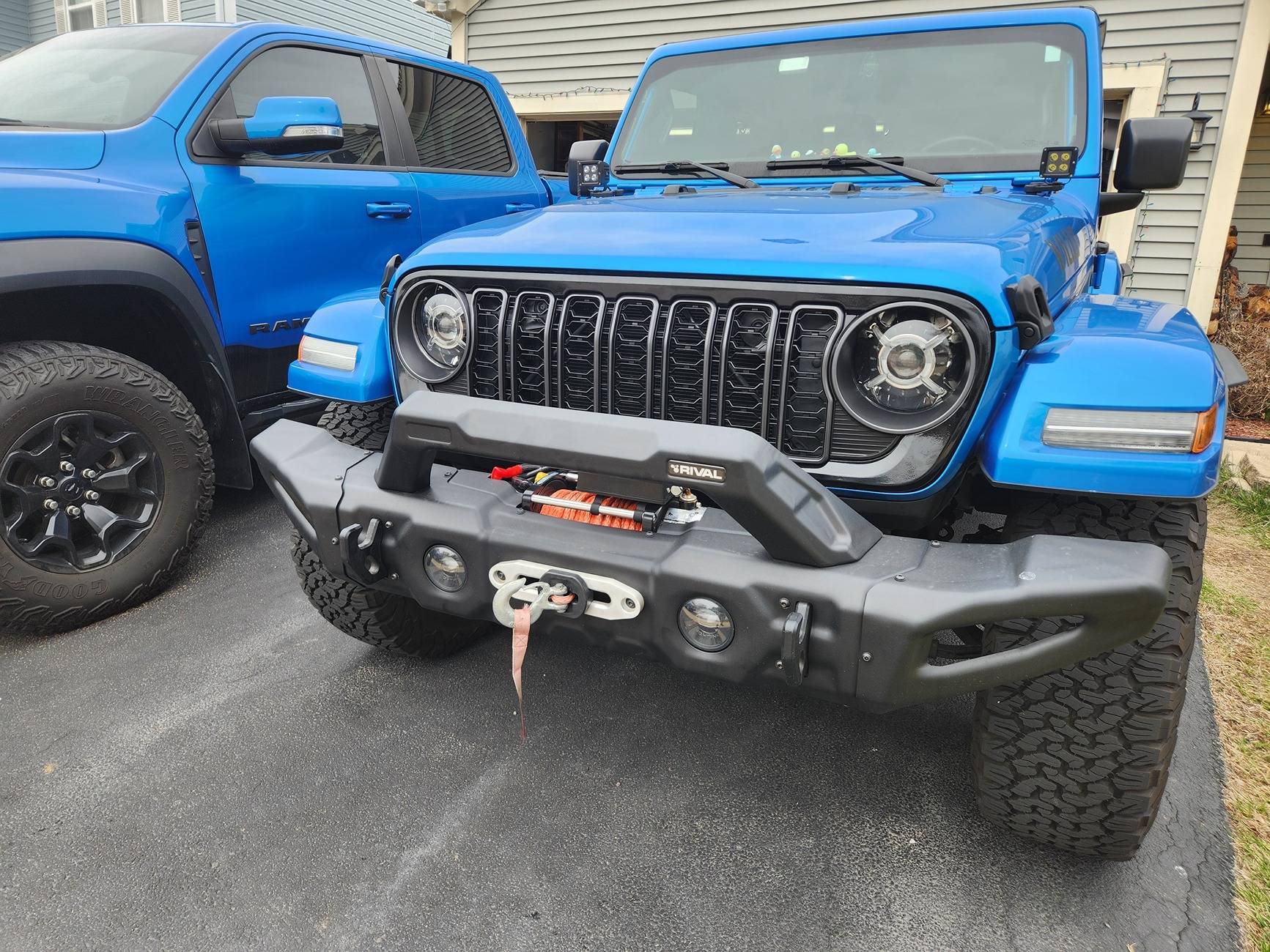 Jeep Wrangler JL Let me see your front bumper. 20250413_112944