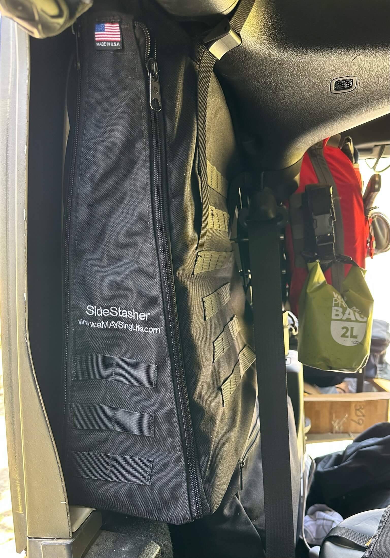 Jeep Wrangler JL SideStasher Bags Ima