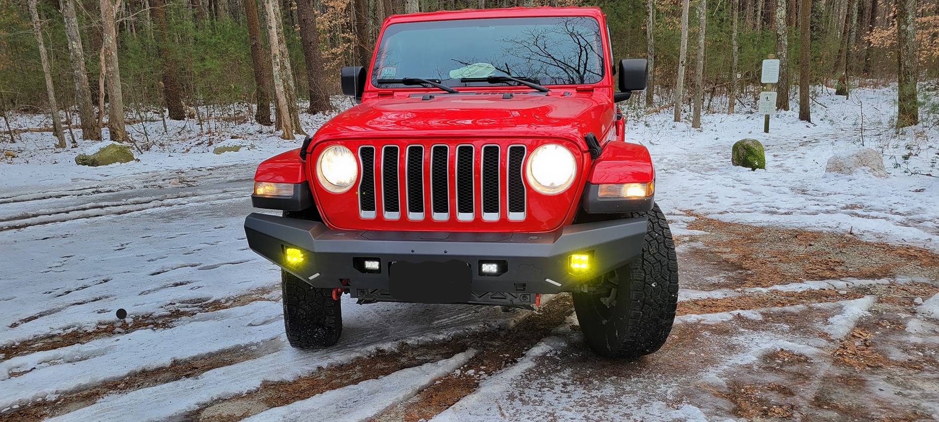 Jeep Wrangler JL Let me see your front bumper. 20240120_1543011