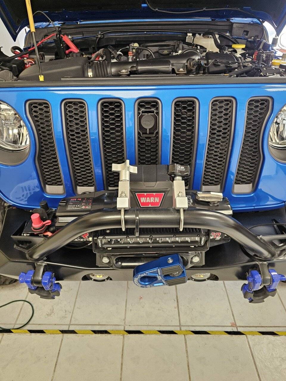 Jeep Wrangler JL Let me see your front bumper. 20241228_145849