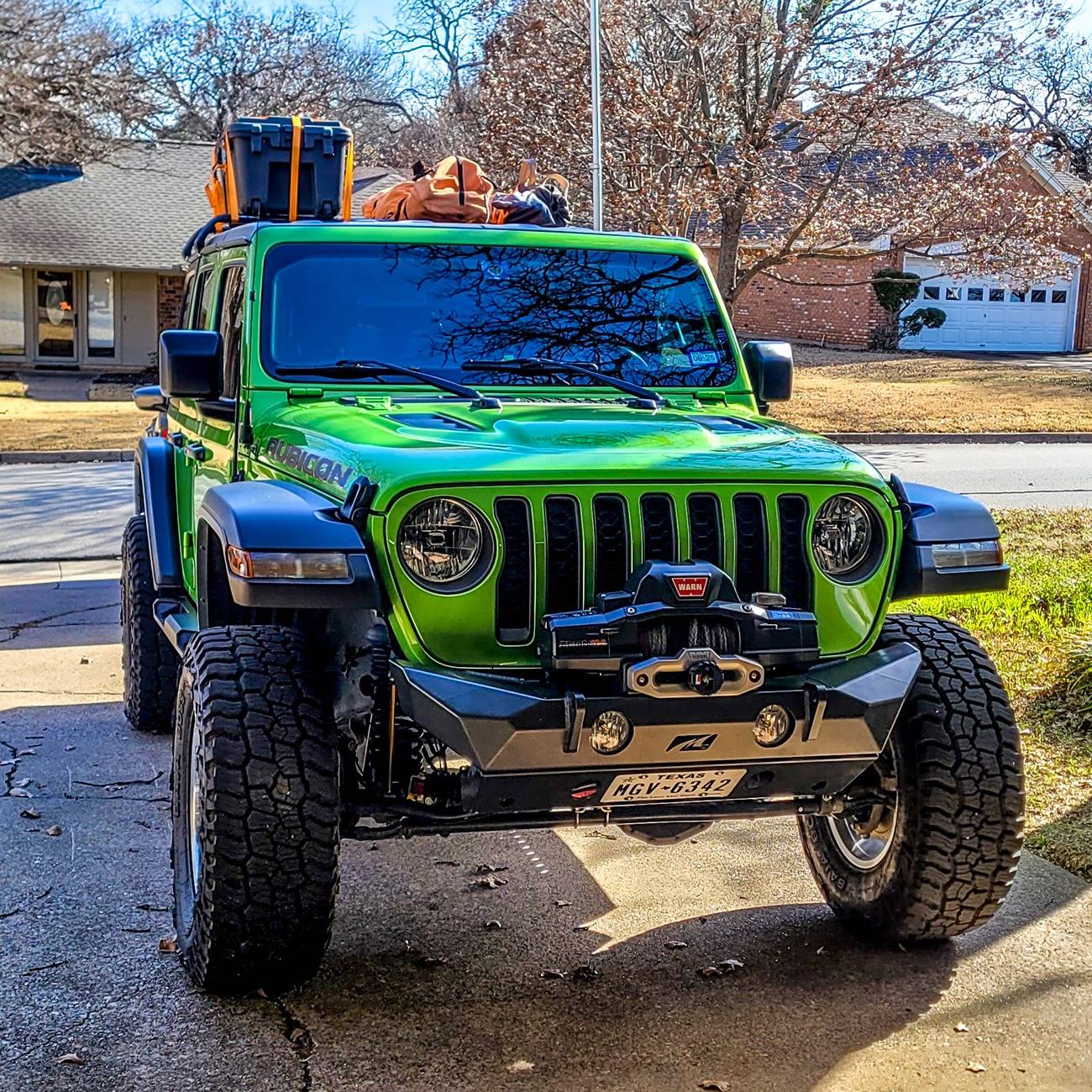 Jeep Wrangler JL Let me see your front bumper. 20250304_154209