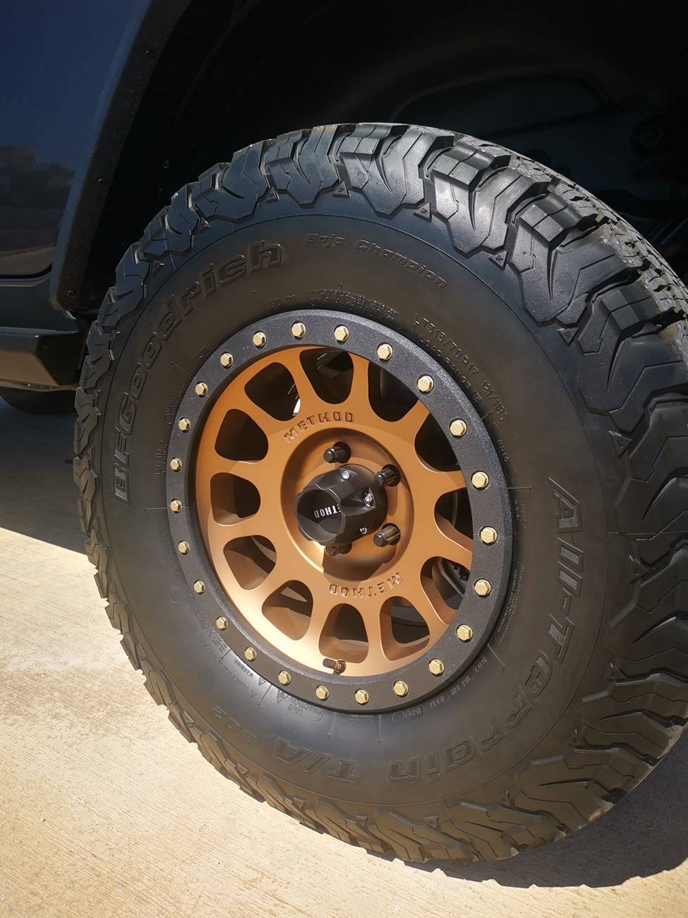 Jeep Wrangler JL Wheels with removable rash rings IMG_20250501_105313