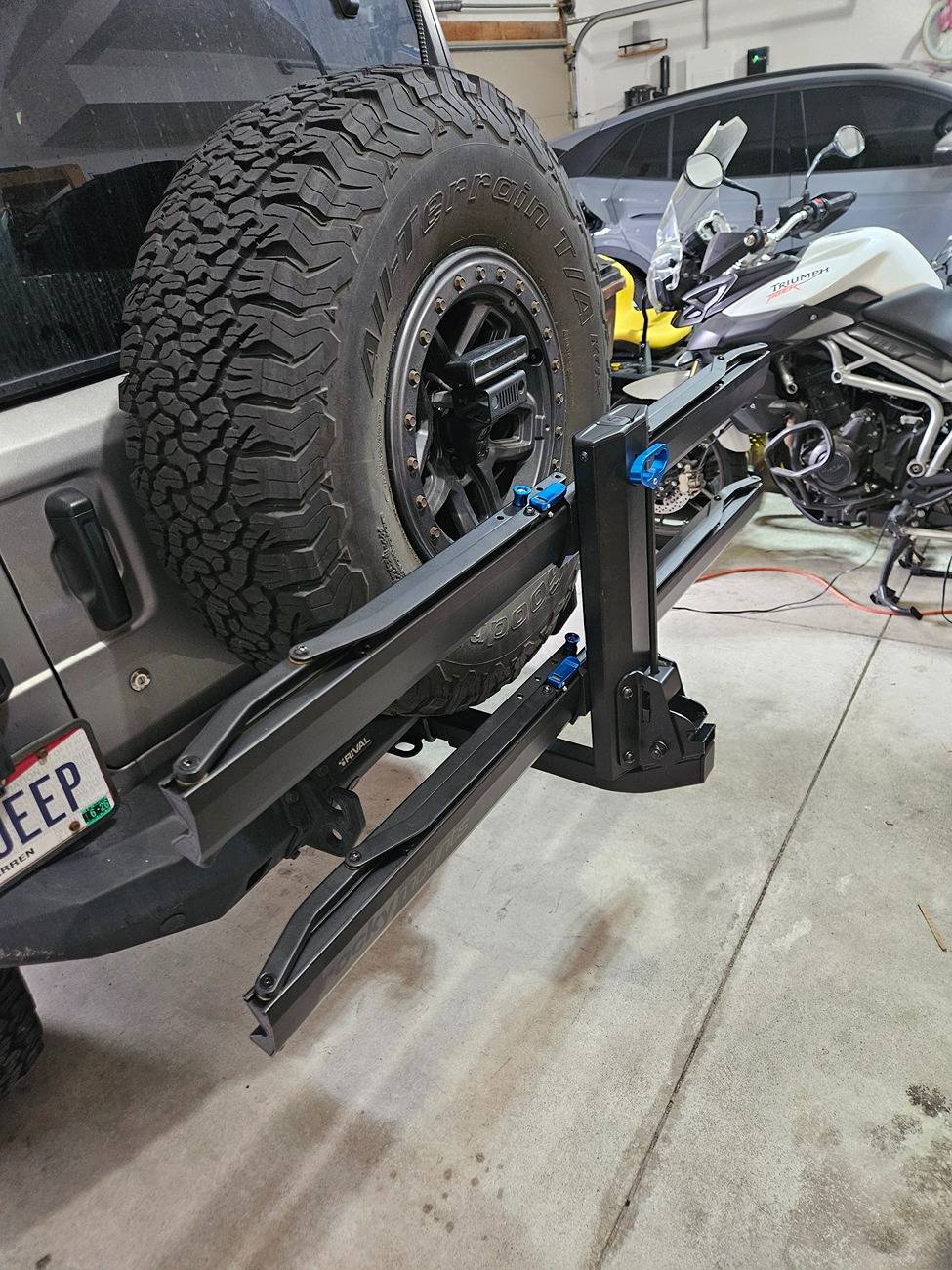 Rjx Bike Rack Bike rack review - Rockymounts Guiderail | Jeep Wrangler Forums (JL ...