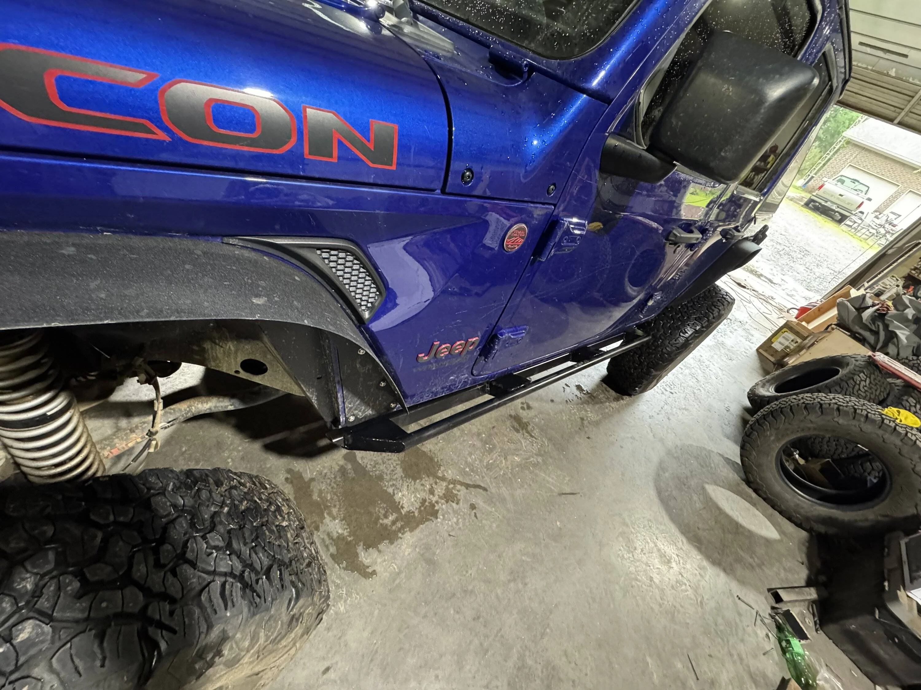 Jeep Wrangler JL DIY rock sliders IMG_7351