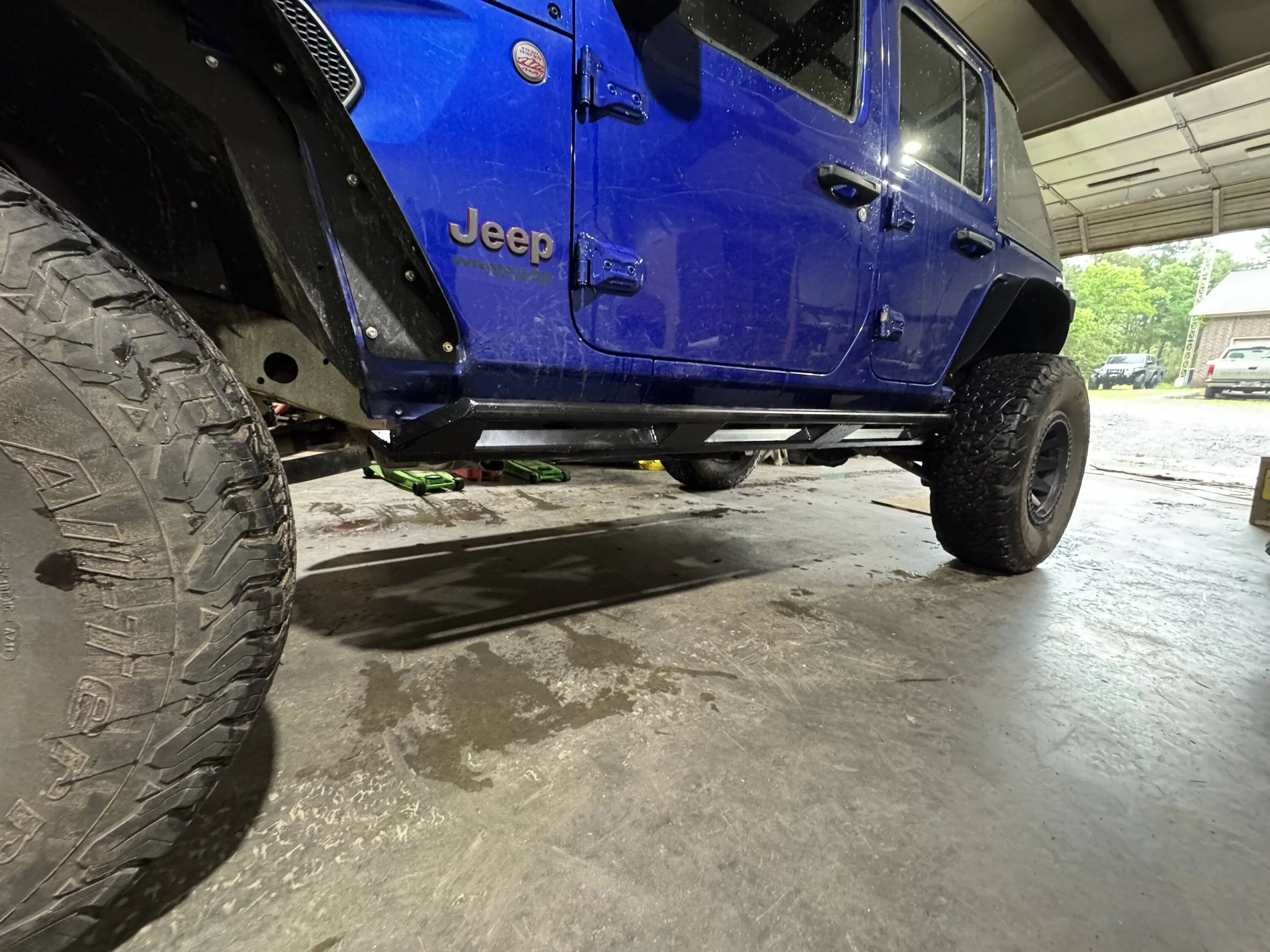 Jeep Wrangler JL DIY rock sliders IMG_7352