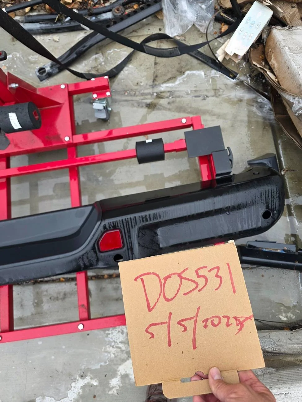 Jeep Wrangler JL Mopar steel rear bumper 20250505_181118