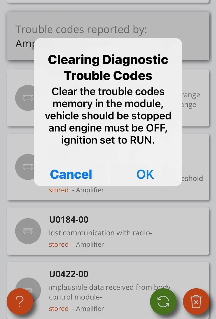 Jeep Wrangler JL Using JScan to reset Airbag faults IMG_0752
