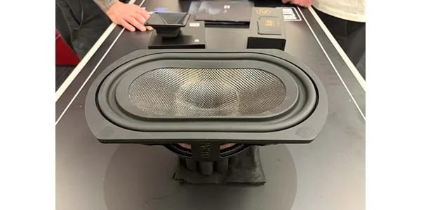 Jeep Wrangler JL 2-door Alpine subwoofer replacement/upgrades BLAM-8-x-12-su
