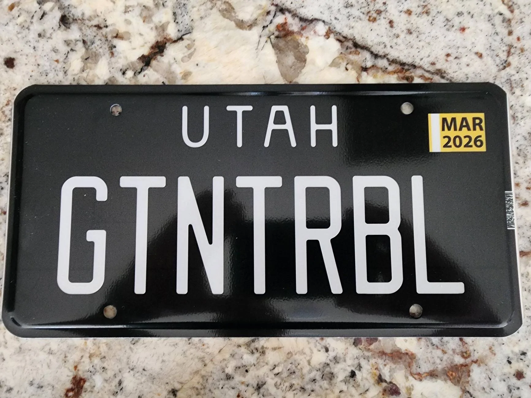 Jeep Wrangler JL Lets see those personalized plates!!! plat