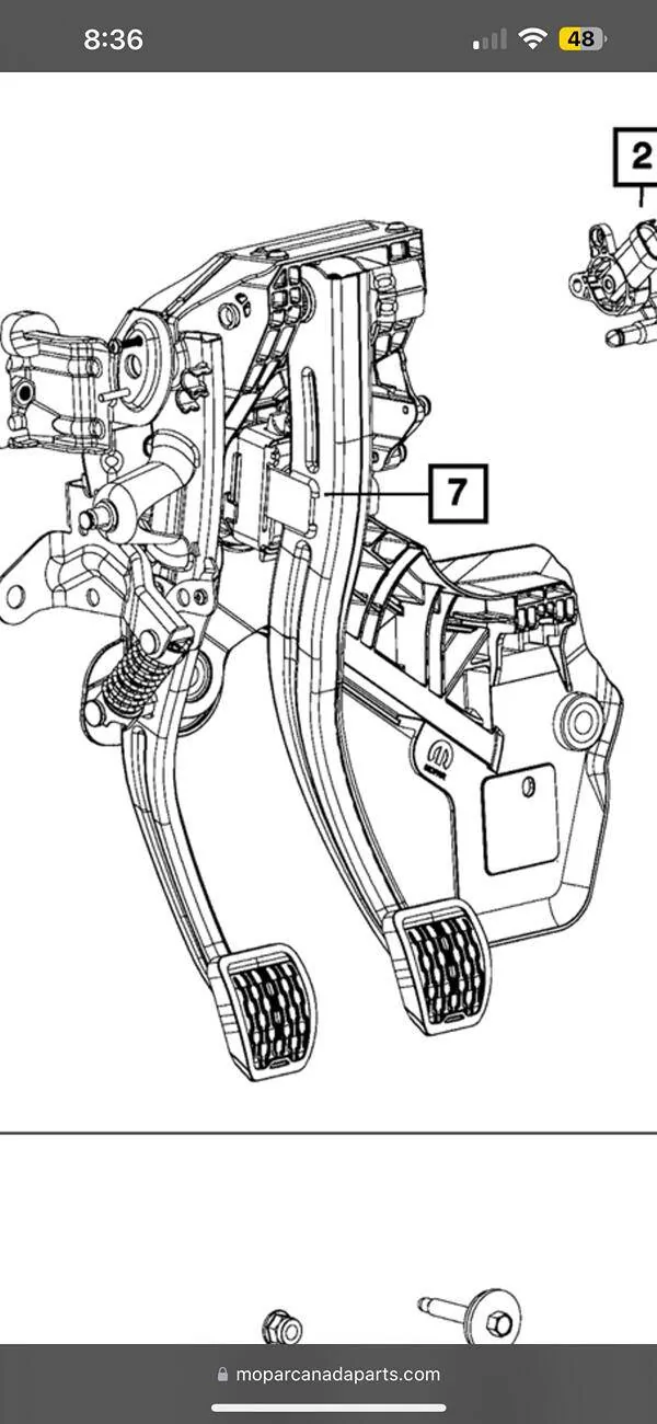 Jeep Wrangler JL Pedal assembly removal help? IMG_9937