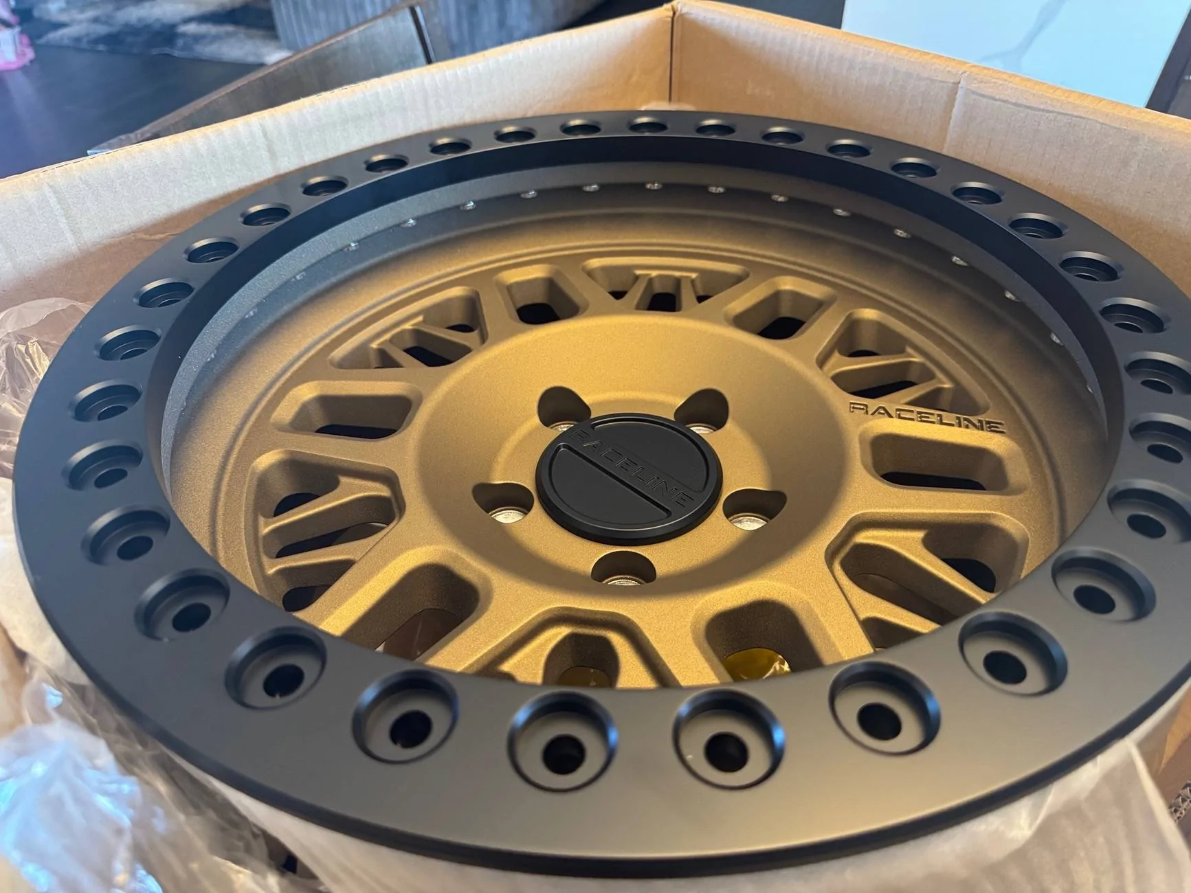 Jeep Wrangler JL Raceline RT951BZ Ryno - Bronze Beadlock IMG_4870