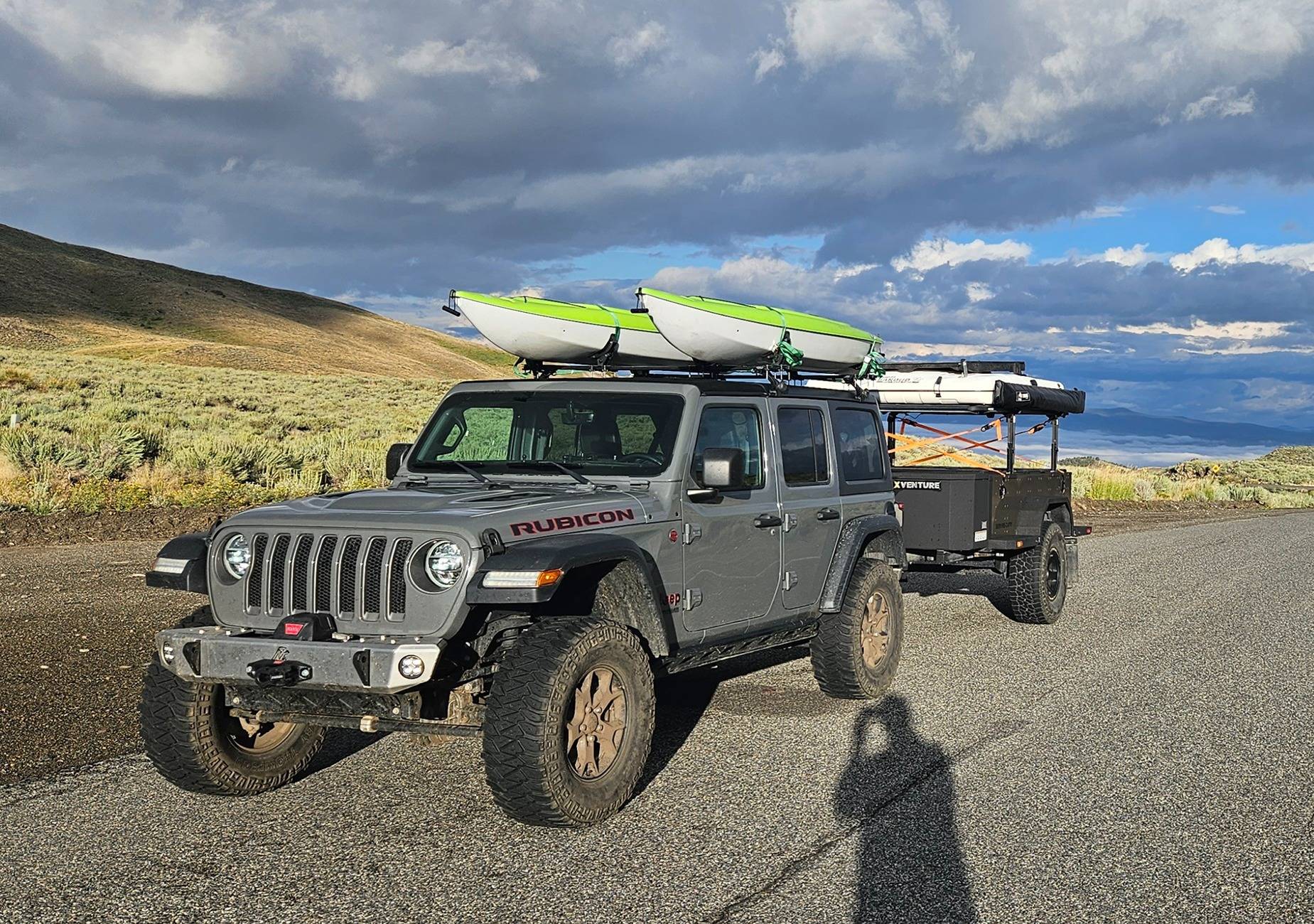Jeep Wrangler JL Gratuitous towing pics 20230903_072257