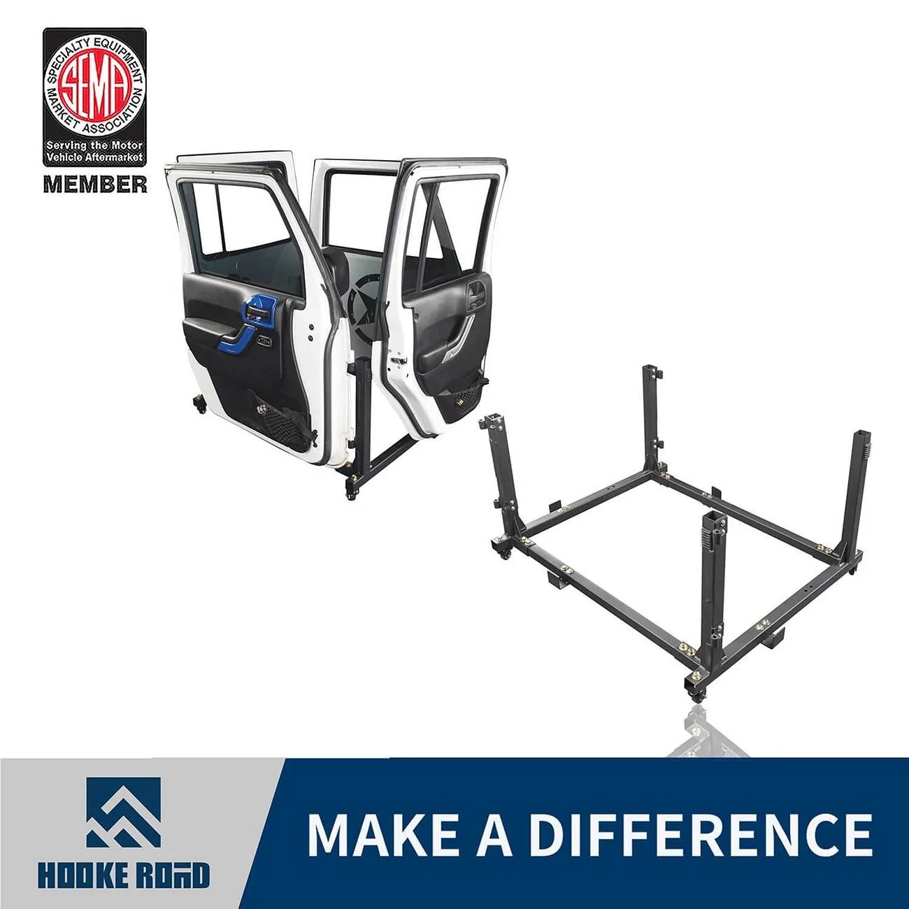 Jeep Wrangler JL Free Door Storage Cart IMG_3686