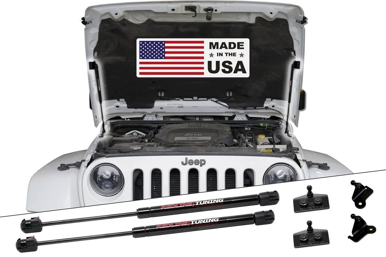 Jeep Wrangler JL Fix broken prop bar for hood 21-20002-02-2