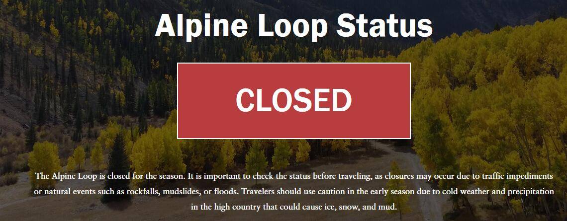Jeep Wrangler JL Colorado - Alpine Loop Area - Time to Complete 1747082420741-c6