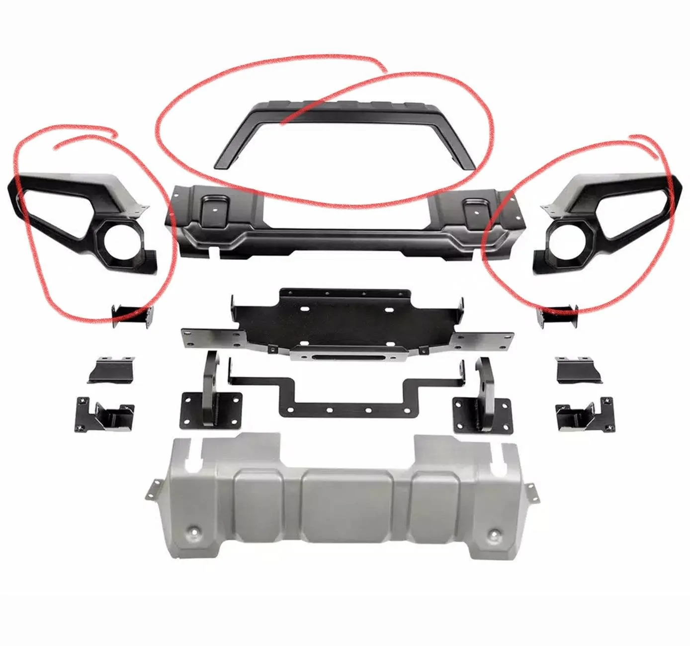 Jeep Wrangler JL Rugged Ridge Bumpers Set $875 Screenshot_20250518_091442_Gallery