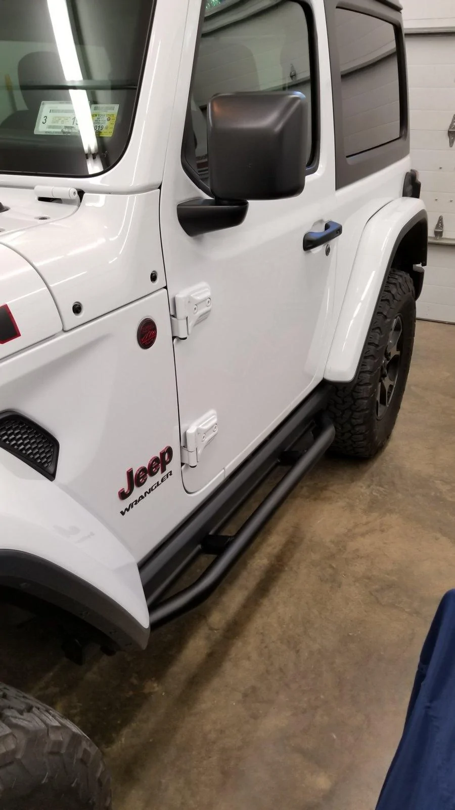 Jeep Wrangler JL JL 2 door pic and mod thread slider-install day