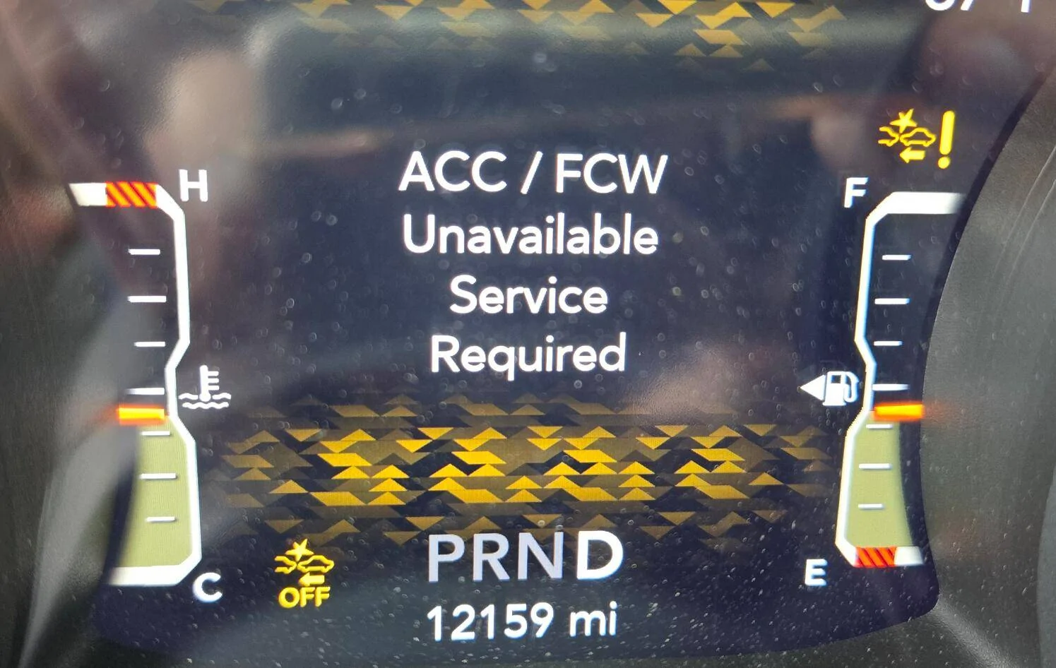 How To Fix Acc Fcw Unavailable Service Required: Quick Solutions