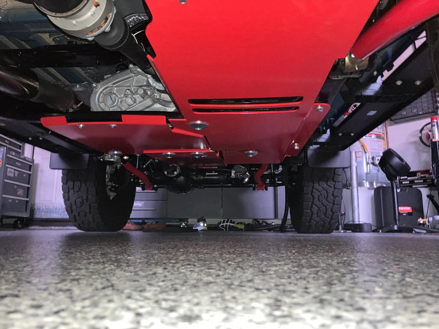 Jeep Wrangler JL 2 doors complete skid plate IMG_3933