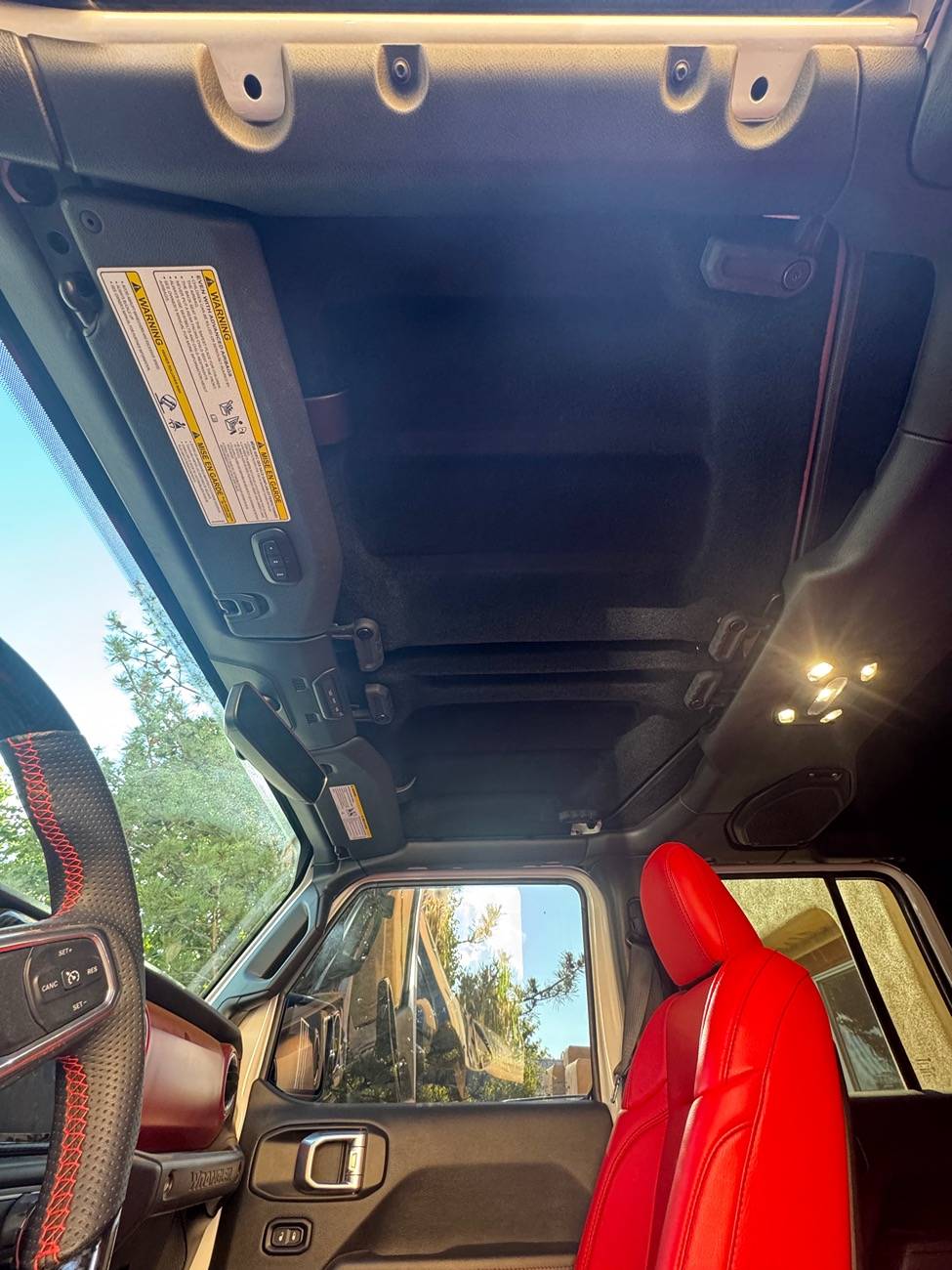 Jeep Wrangler JL FS: Freedom Panels w/ top liner IMG_5104