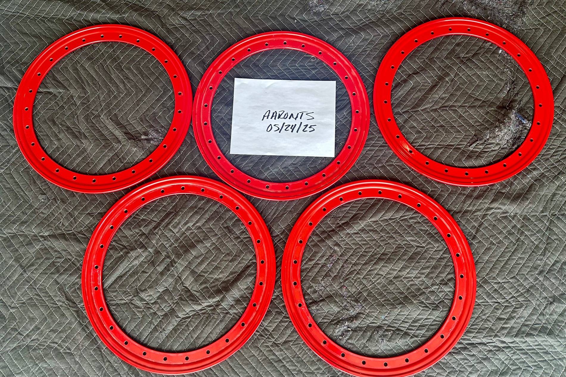 Jeep Wrangler JL Mopar simulated bead lock rings. IMG_3302
