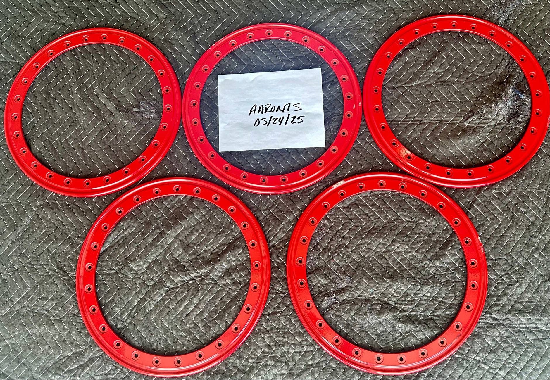 Jeep Wrangler JL Mopar simulated bead lock rings. IMG_3299