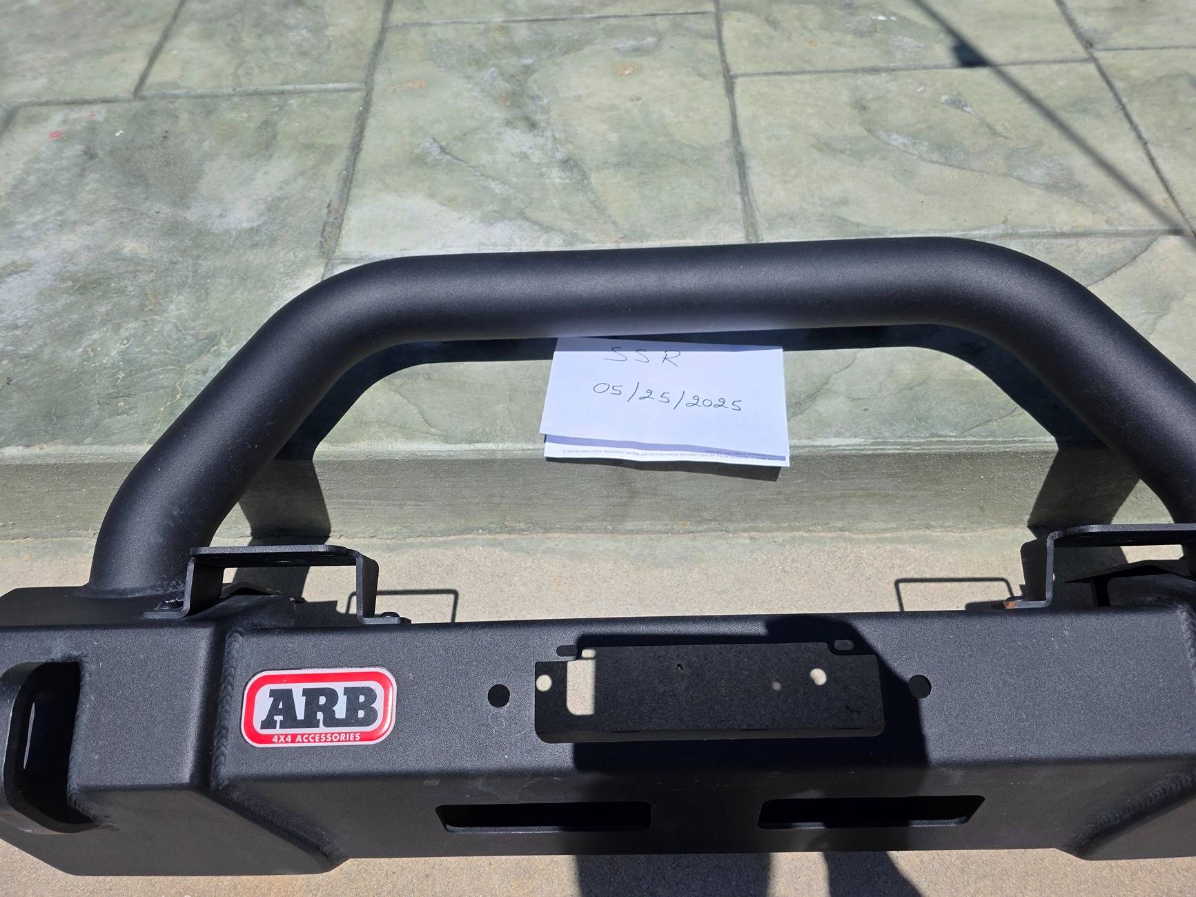 Jeep Wrangler JL ARB Classic Stubby Front - $400 20250525_135549