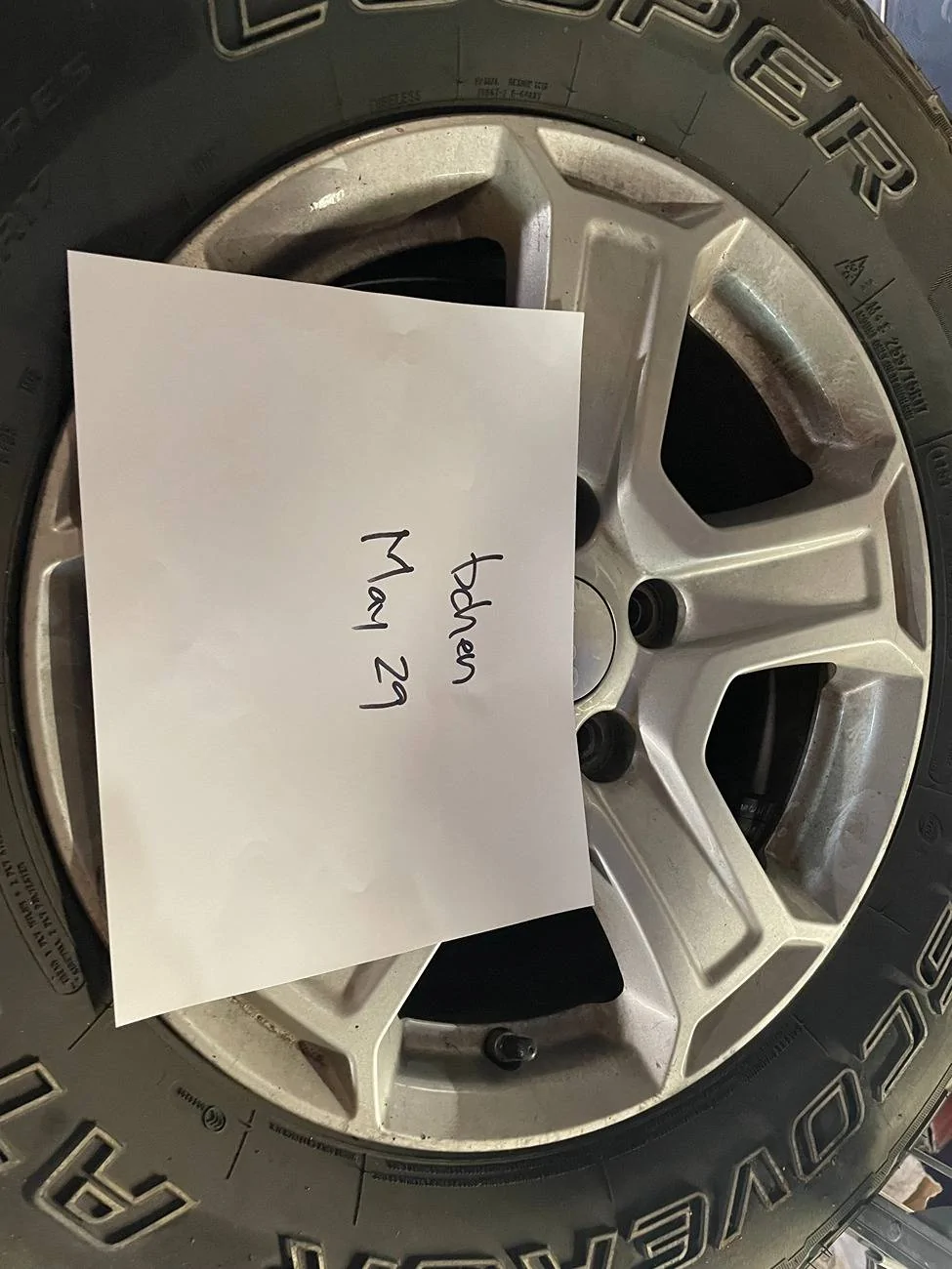 Jeep Wrangler JL Wheels + Almost-new Tires: $600 IMG_3313