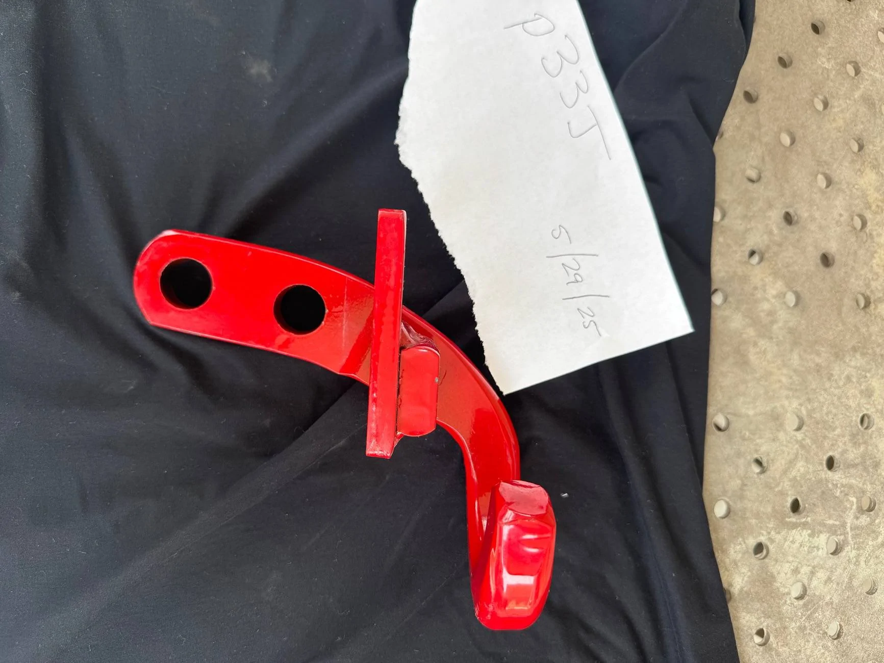 Jeep Wrangler JL FS: Rubicon rear tow hook IMG_5224