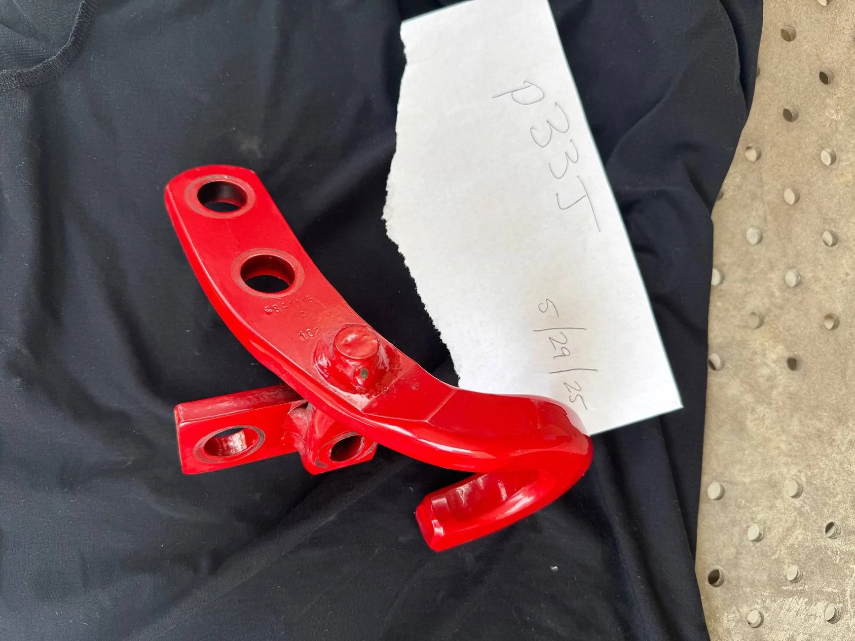Jeep Wrangler JL FS: Rubicon rear tow hook IMG_5225