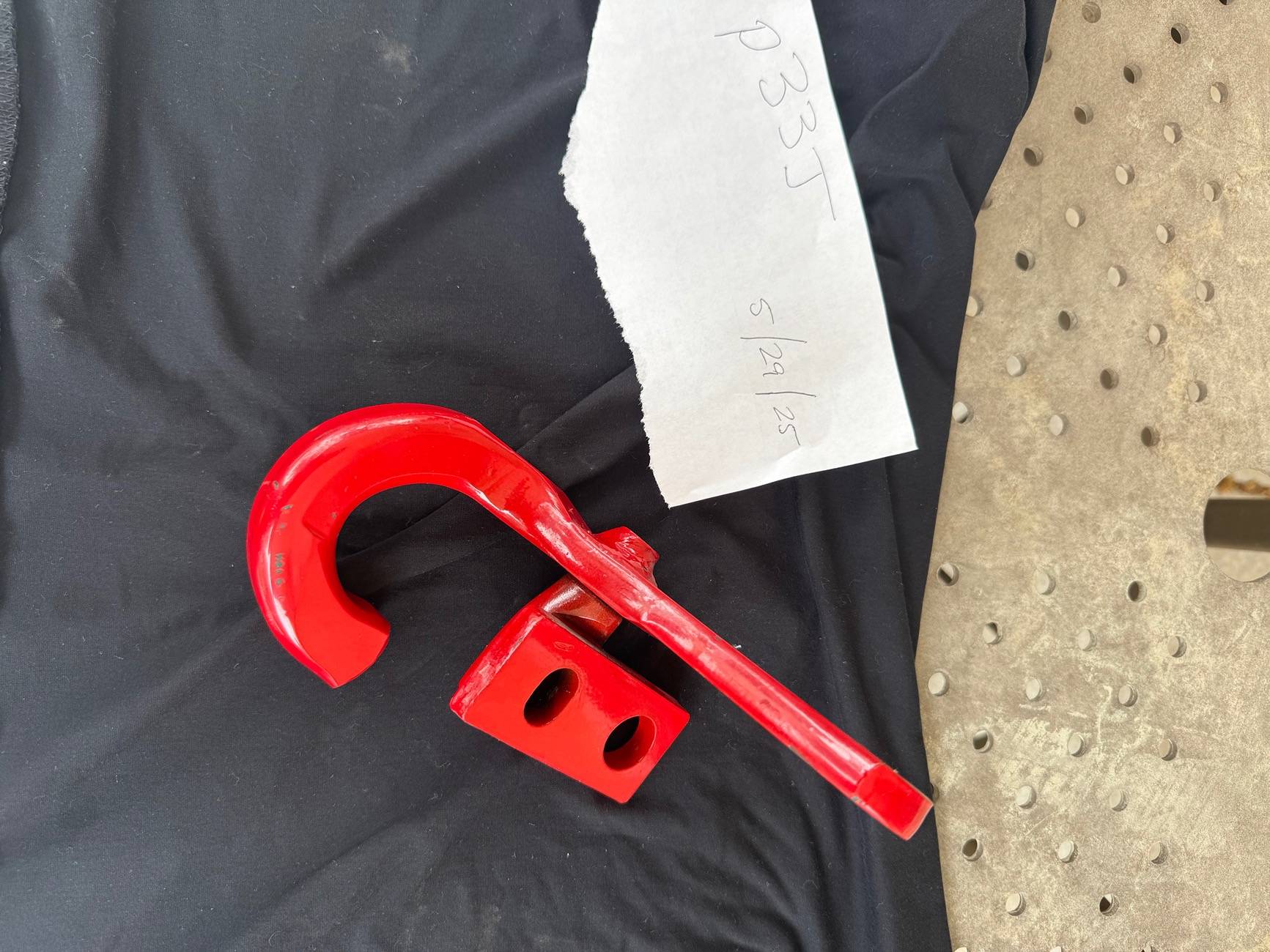 Jeep Wrangler JL FS: Rubicon rear tow hook IMG_5226