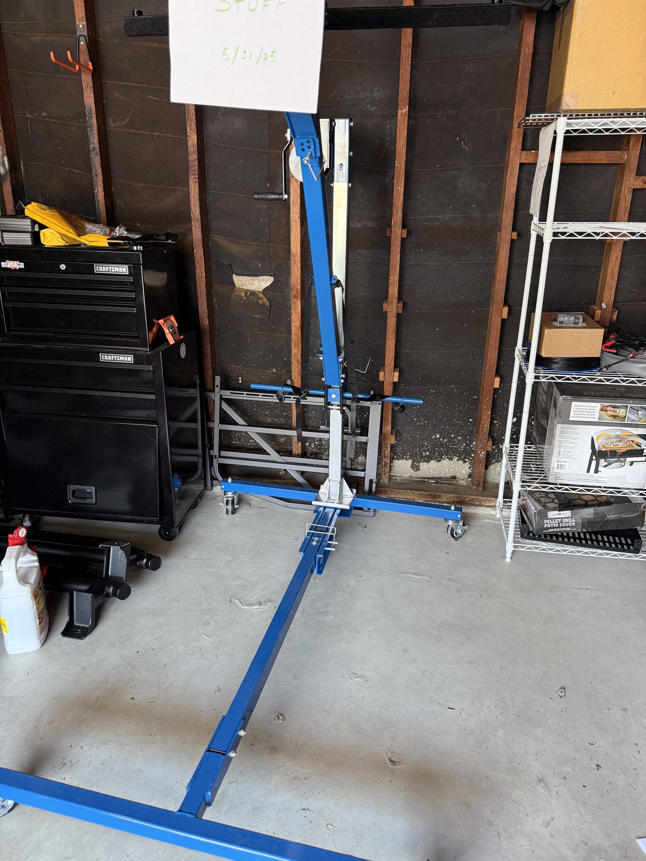 Jeep Wrangler JL EZ4x4 hard top hoist IMG_5775