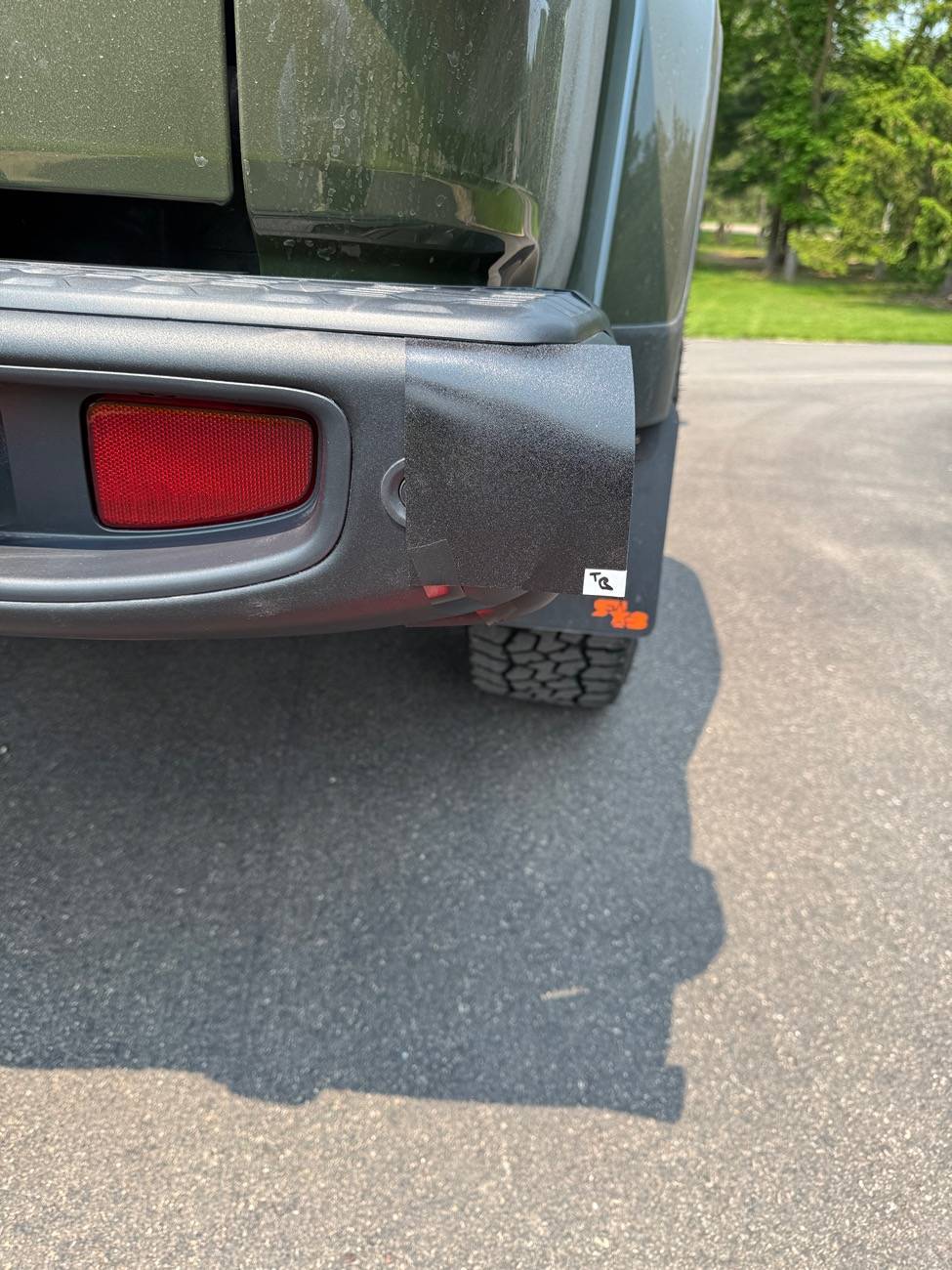 Jeep Wrangler JL Touchup paints for steel bumper - test comparison img_9211-