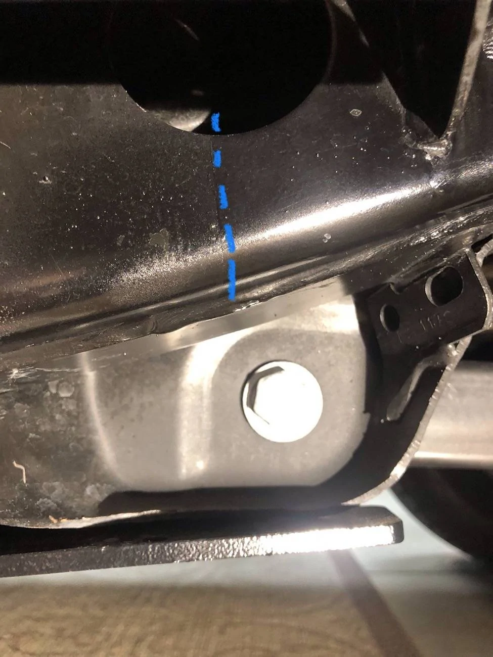 Jeep Wrangler JL Touchup paints for steel bumper - test comparison IMG_3501
