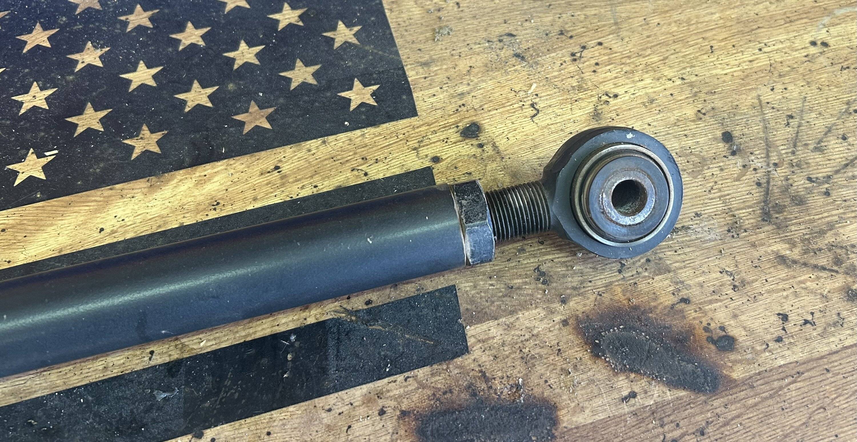 Jeep Wrangler JL Newish front track bar almost free IMG_9391