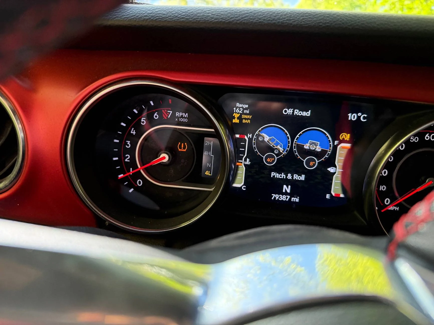 Jeep Wrangler JL Off-road app question IMG_5292