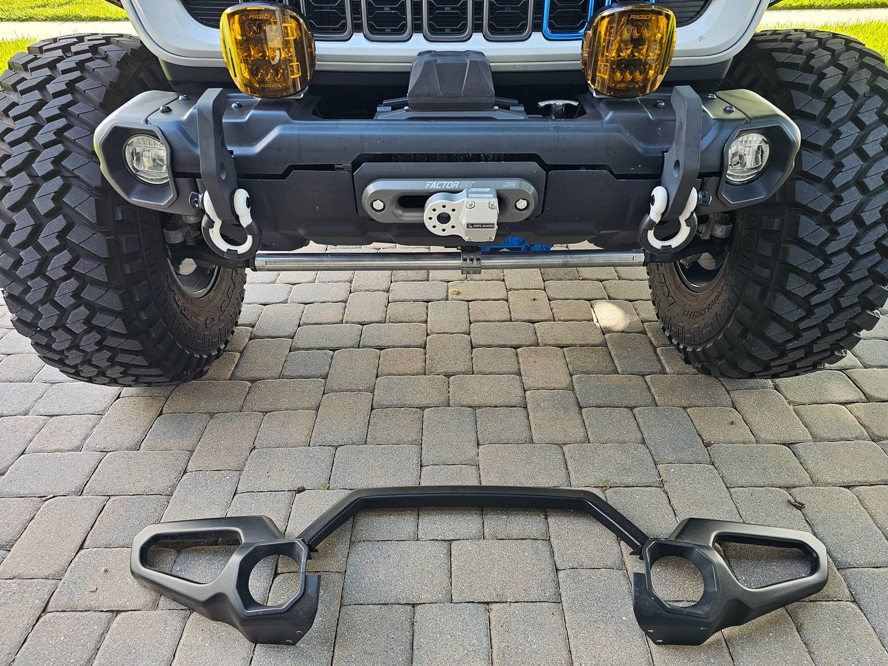 Jeep Wrangler JL Rugged Ridge Bumpers Set $875 20250608_175714