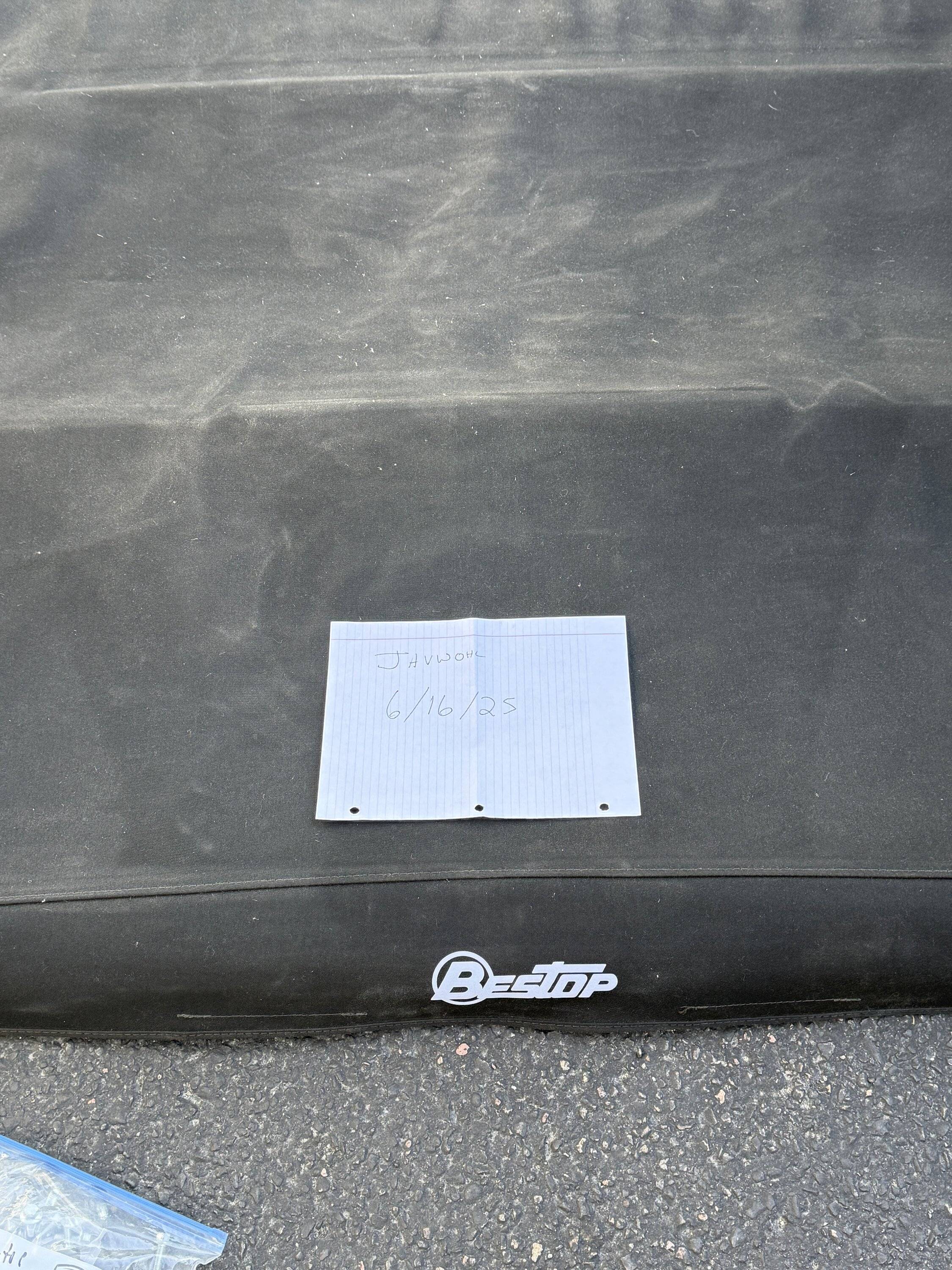 Jeep Wrangler JL 2 door bestop twill trektop IMG_4038