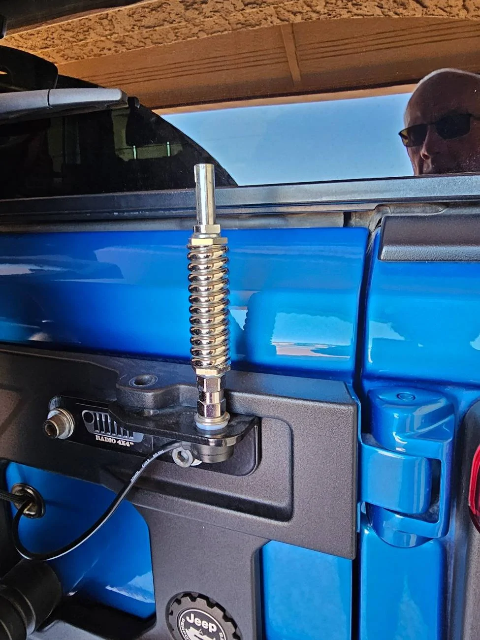 Jeep Wrangler JL Jl Rubicon cb Install 20250618_093425
