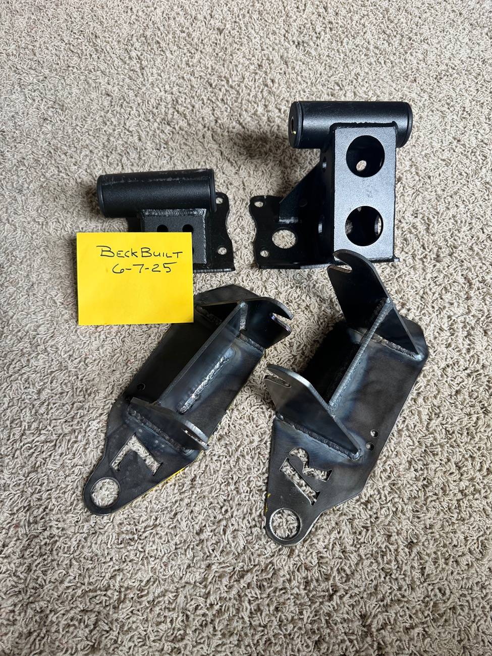 Jeep Wrangler JL Engine mounts for a 6.4 or 5.7 engine swap IMG_7139