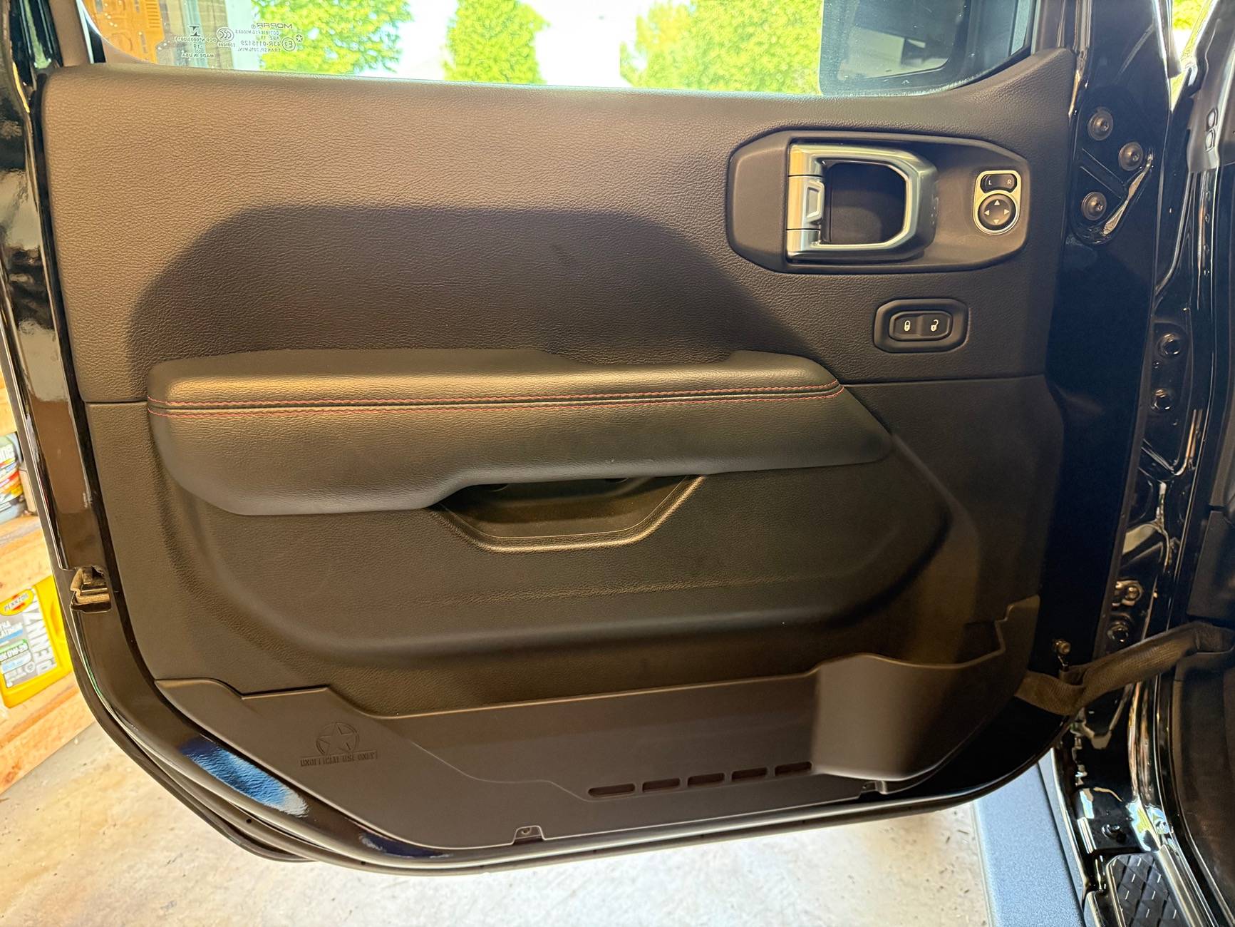 Jeep Wrangler JL Unofficial Use Only Door Pockets IMG_2414