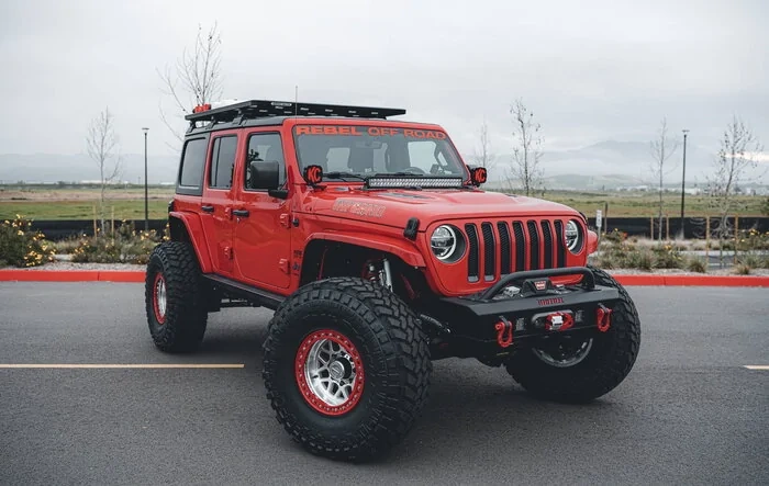 INFERNO UNLEASHED: JEEP WRANGLER TRANSFORMATION BY REBEL OFF ROAD
