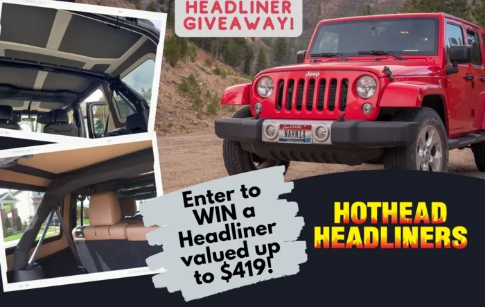 Giveaway: Enter Today! Hothead Headliners For Jeep JL/U