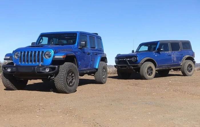 Wrangler vs. Bronco sales figures for Q1 2023