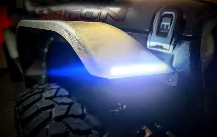 New aluminum high line flat fender flares from Next Venture Motorsports at EJS
