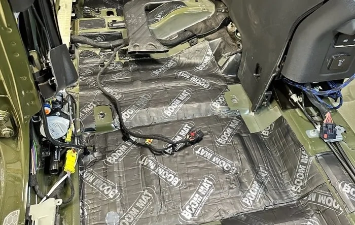 Installed My First Sound Deadening Mats