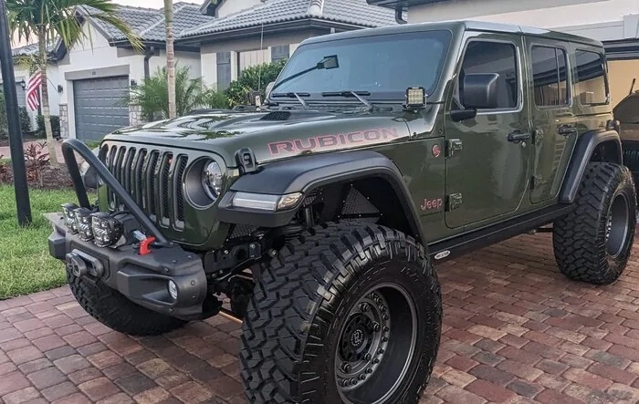 2023 SARGE GREEN ECODIESEL JLUR on 40's, DONE...