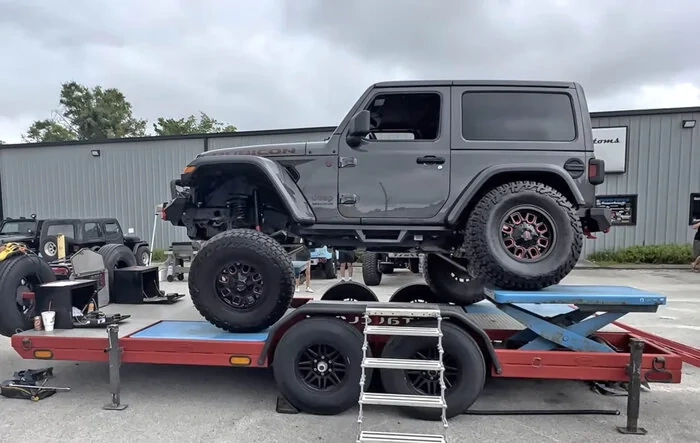 Metal Cloak GameChanger Lift - Flex Testing  @ Overbuilt Customs Jax FL