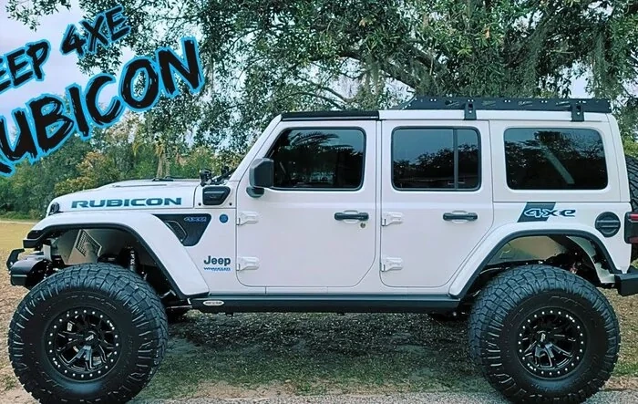 Video: 4xe Rubicon Wrangler on 38s RK 4.5