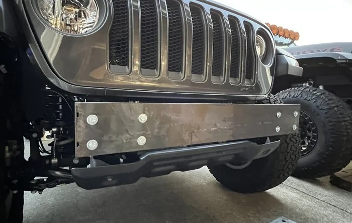 DIY stubby front bumper project